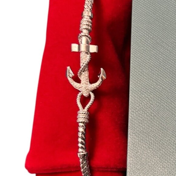 Effy 925 Sterling Silver and Round Diamond Bracelet - Picture 1 of 6